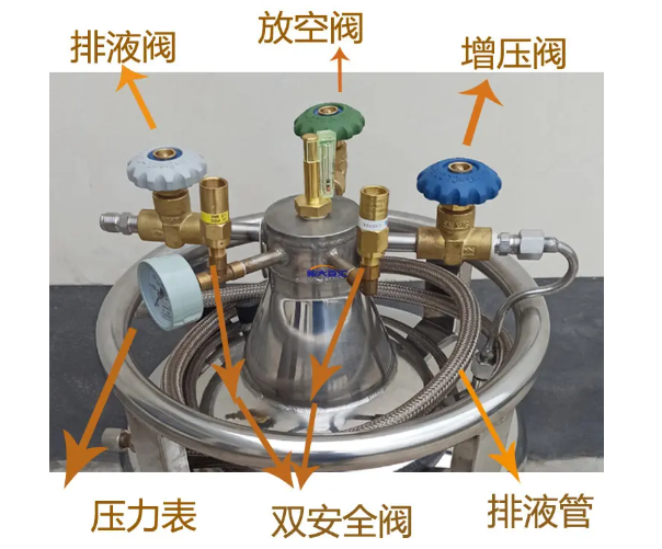 自增壓液氮罐閥門介紹 自增壓液氮罐閥門介紹